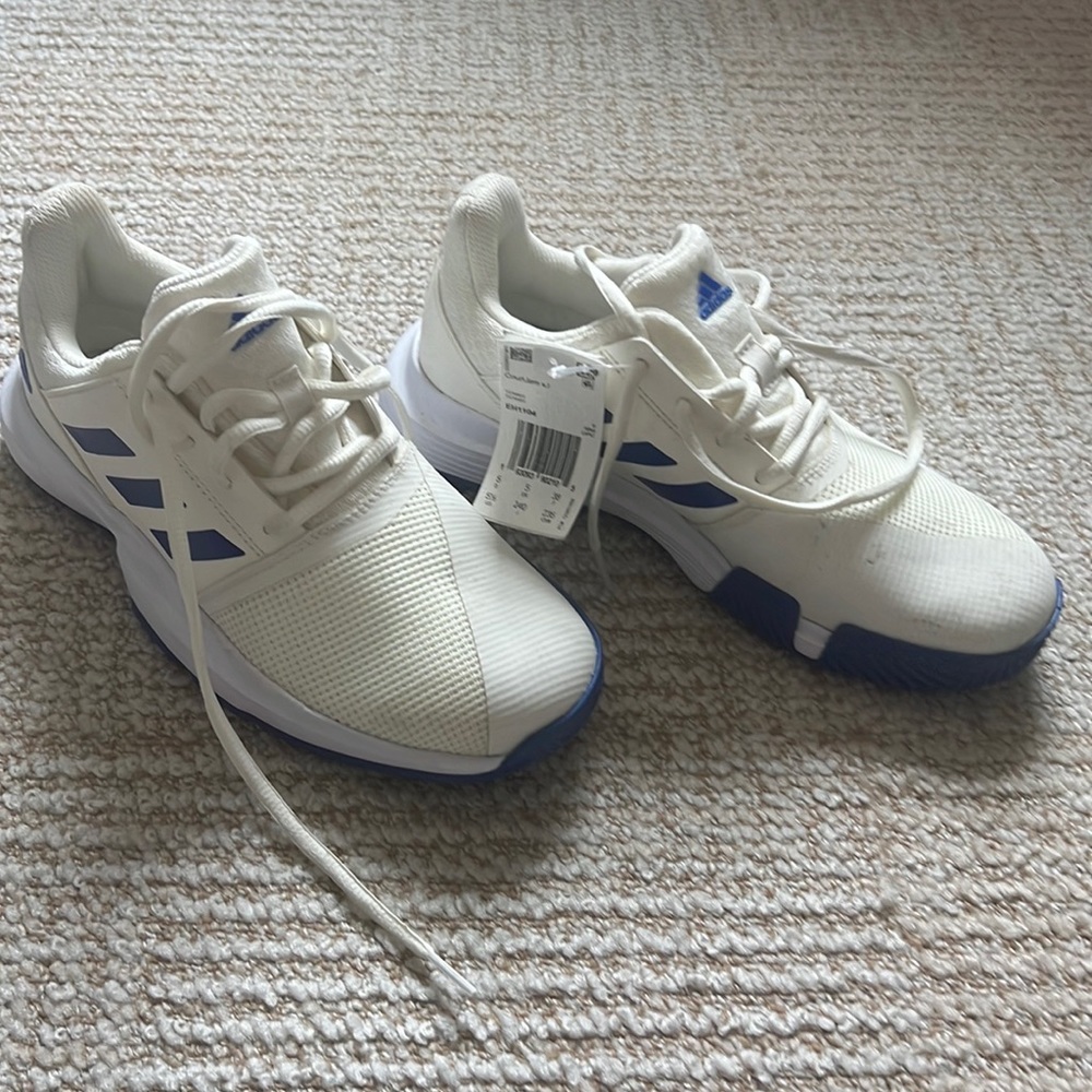 NWT boys tennis shoes by Adidas